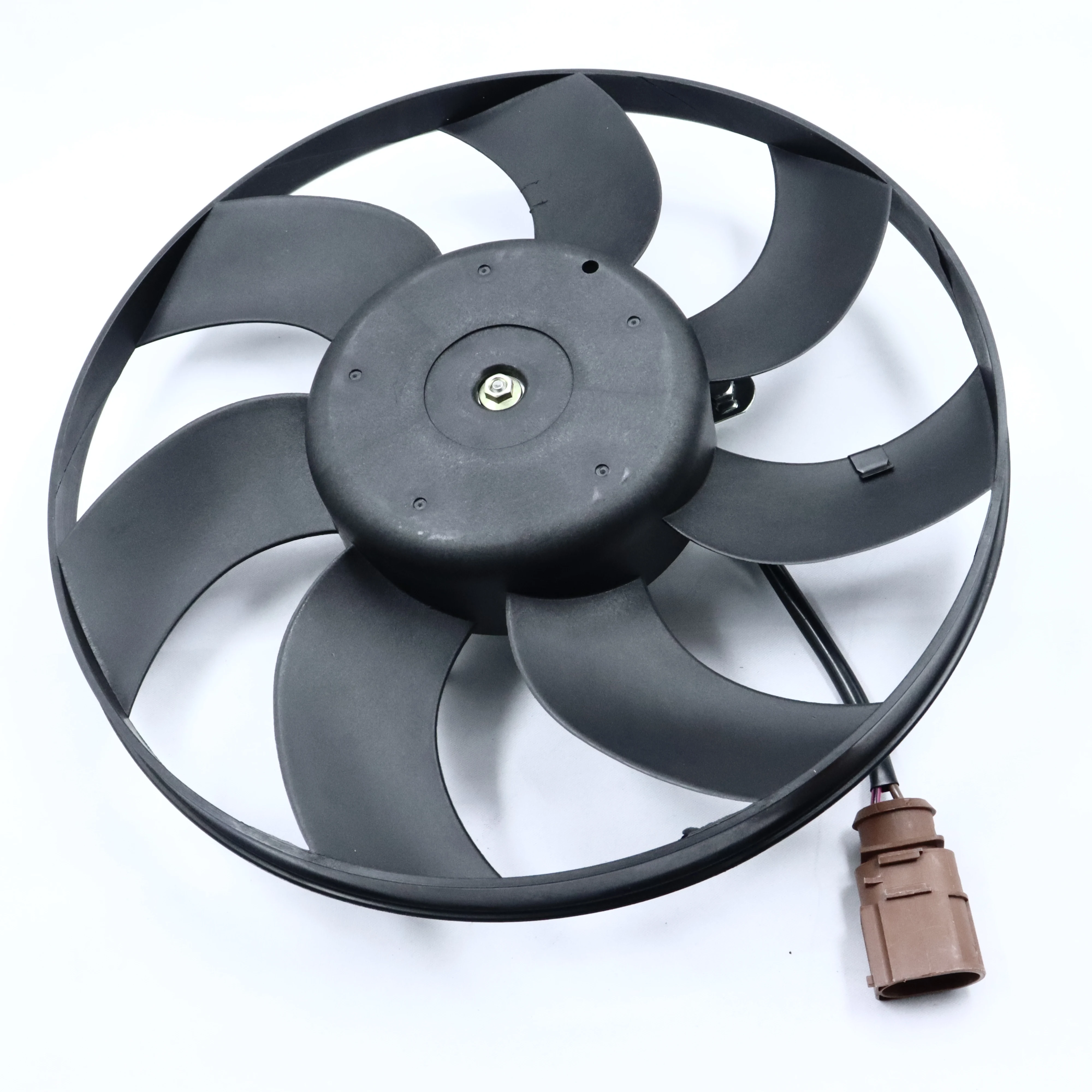 RWSYPL Car Engine Air Cooling Radiator Fan For Golf MK5 MK6 golf 5 6 Passat B6 B7 Tiguan A3 OCTAVIA Seat Leon 3C0959455G