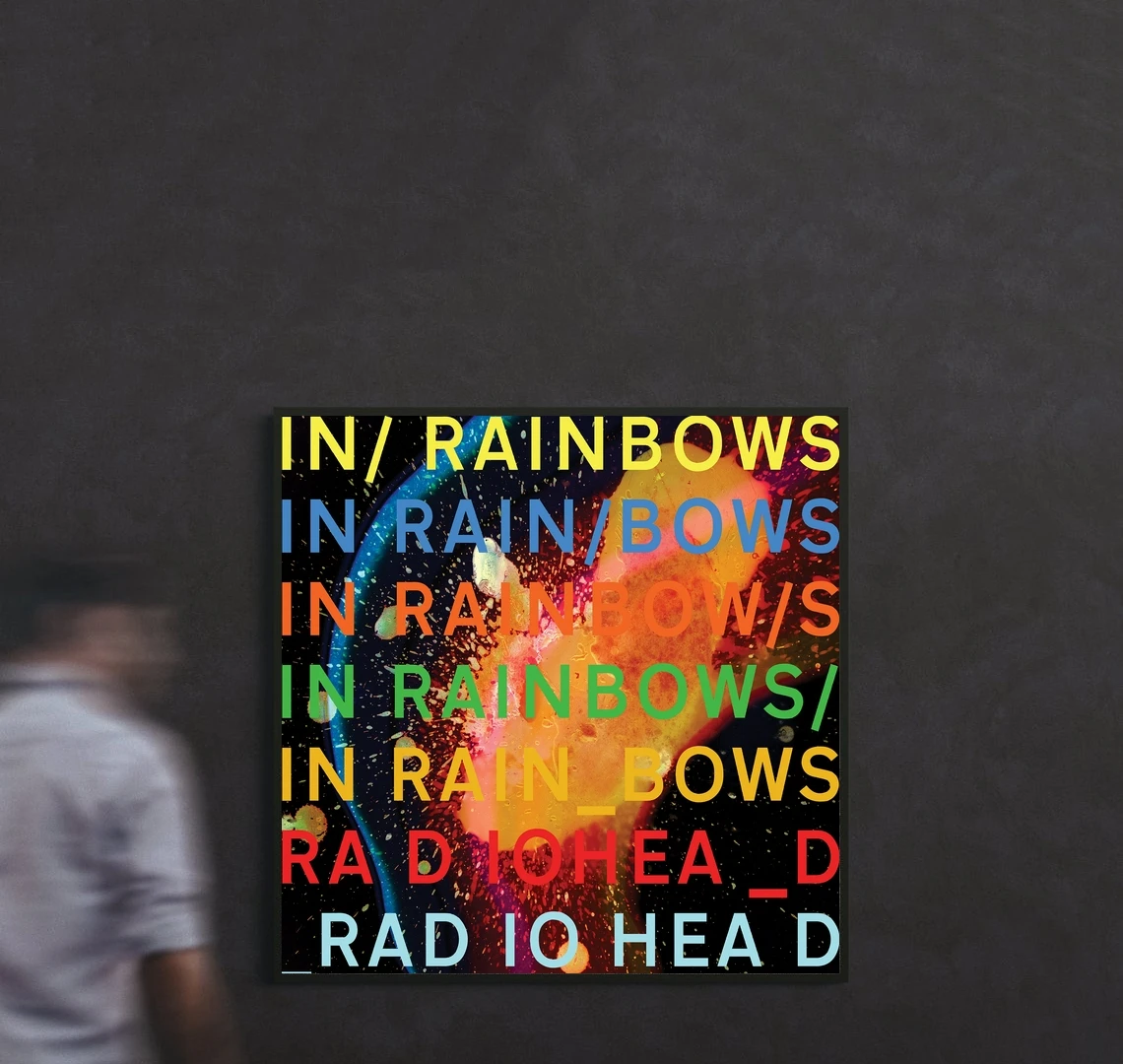 Radiohead -  In Rainbows Music Album Cover Canvas Poster Home Wall Painting Decoration (No Frame)