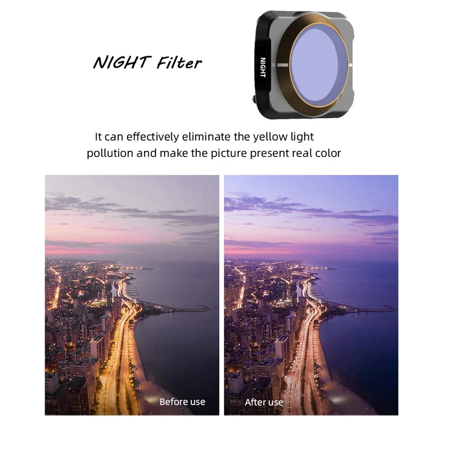 مرشح عدسة ل DJI Mavic Air 2 UV CPL مرشح كاميرا محايد الكثافة ل Mavic air2 ملحقات طائرة بدون طيار ND 8 16 32 64 Star Filters