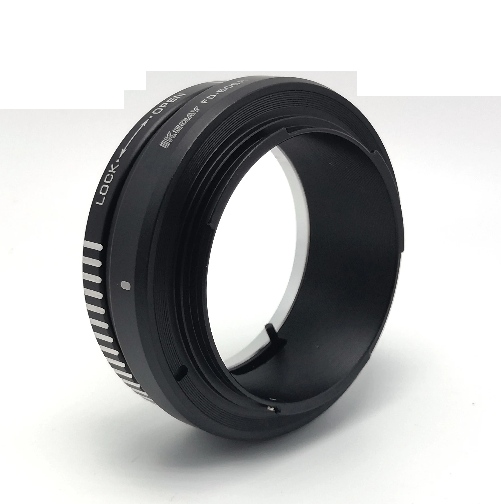 Anel adaptador para lente de câmera canon, adaptador para lentes fd e câmeras canon eos r rf