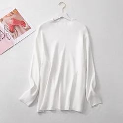 170Kg Plus Size Women's Loose Bust 160cm Half High Neck Long Sleeve Knitted Bottoming Sweater 5XL 6XL 7XL 8XL 9XL 10XL 3 Colore