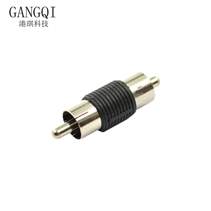 5PCS RCA Female To Female Jack Plug Connector Adapter Male to Male RCA Connector Video Audio Extender Cord Cable Converter