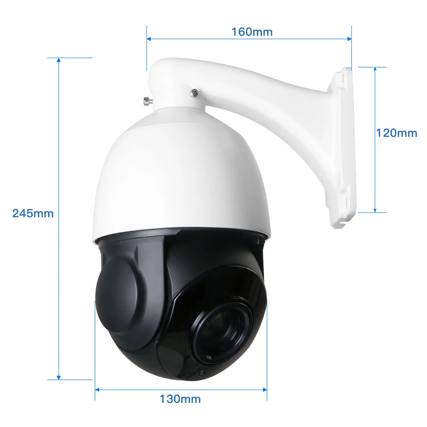 4K 8MP HD 30x Zoom POE PTZ Camera Outdoor AI Auto Tracking IP P2P Speed Dome Camera With Hikvision Compatible NVR