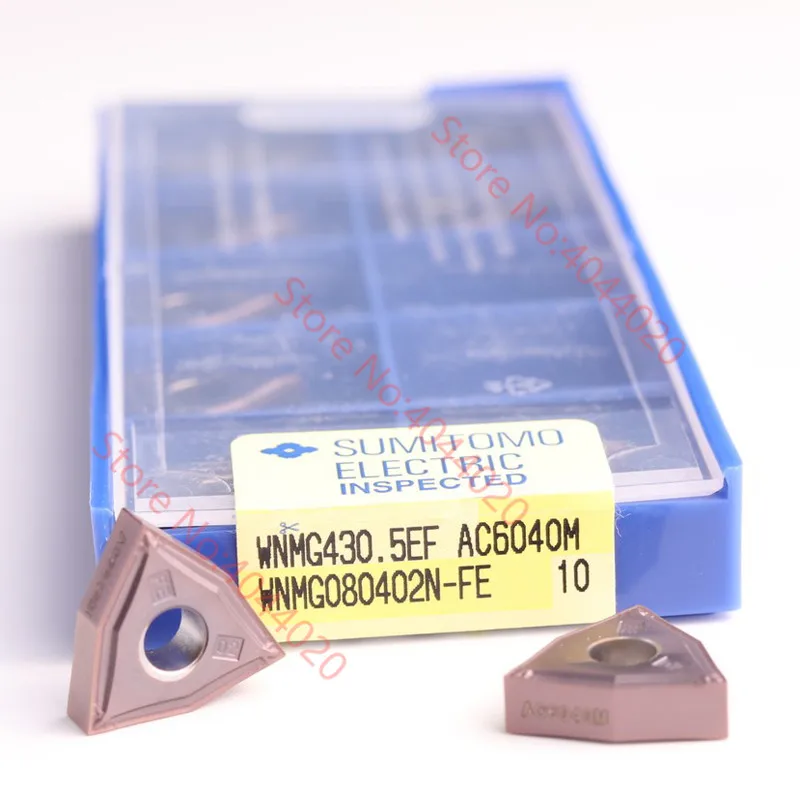 

WNMG080402N WNMG4305N AC6040M Sumitomo Carbide Insert WNMG Inserts