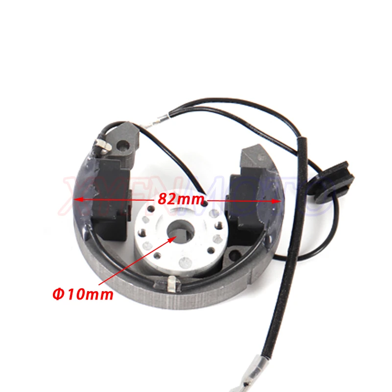 Motocross Bike Ignition Coil Stator Rotor Flywheel Magneto Kit For 50 50SX SX LC SR JR 50cc Pro Senior Junior Mini Adventure