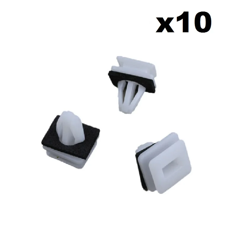 FOR HONDA CIVIC FOR CR-V ODYSSEY ACURA BUMPER SIDE SKIRT SILL TRIM CLIPS EXTERIOR x10 91504-SP1-003-2012