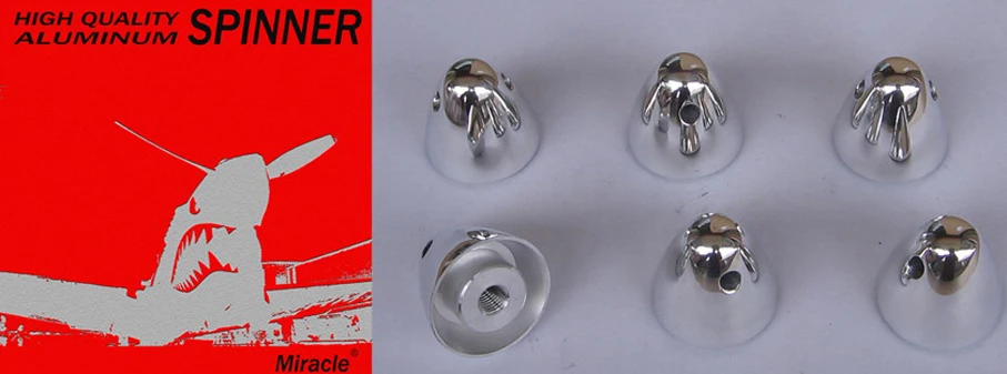 

Miracle Spinner series! A Prop Nut (M5, M6, 1/4-28, 5/16-24, 3/8-24) propeller Spinner for Gasoline engine