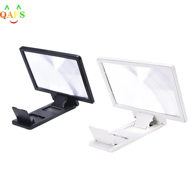 1Pcs Mobile Phone Screen Magnifier 3D Video Amplifier Folding Larger Expander HD Stand For Video