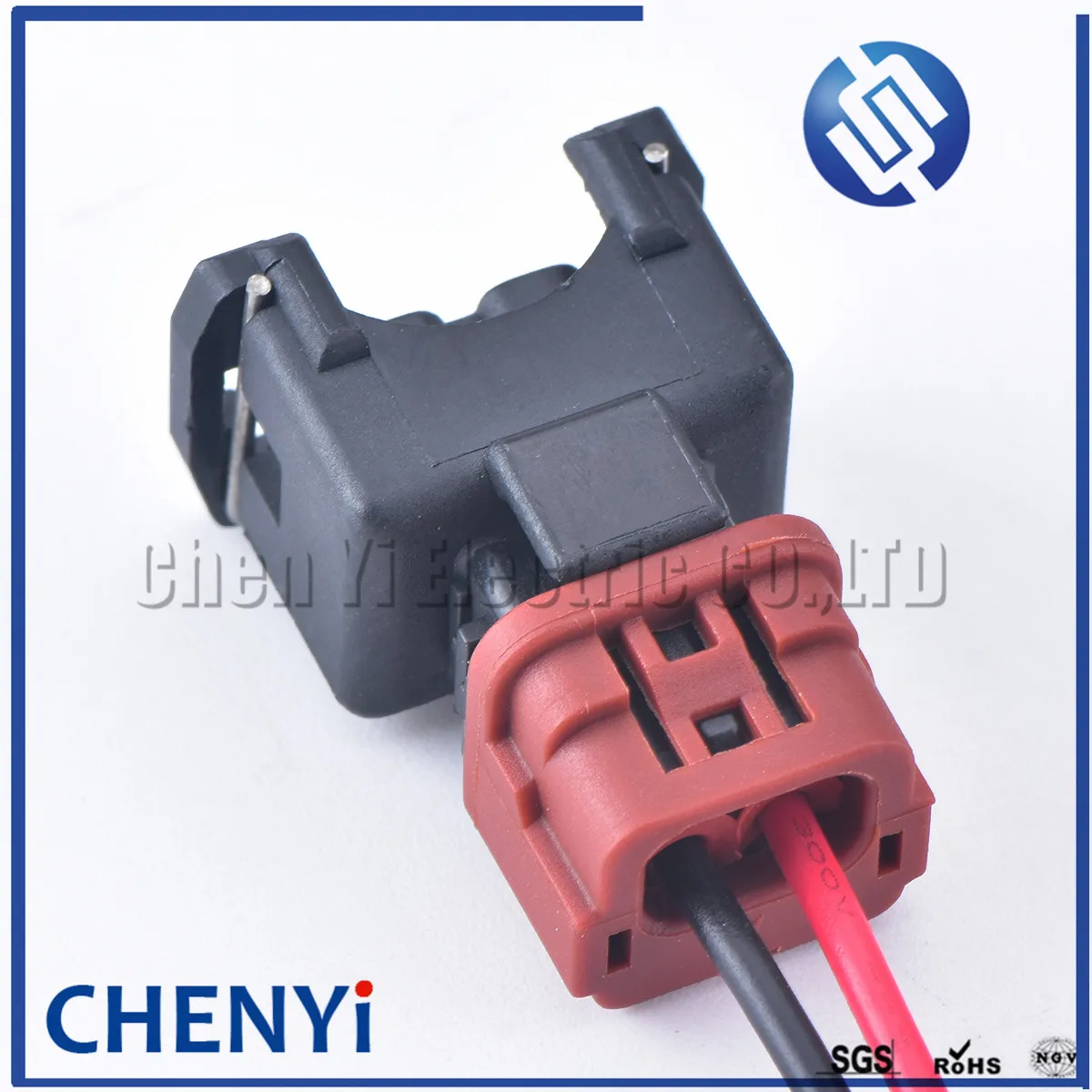 2 Pin Auto Waterproof Connector Wire Knock Sensor Plug Fuel Injector Socket Pigtail PB185-02326 For Mitsubishi A32 A33 4G91 4G92