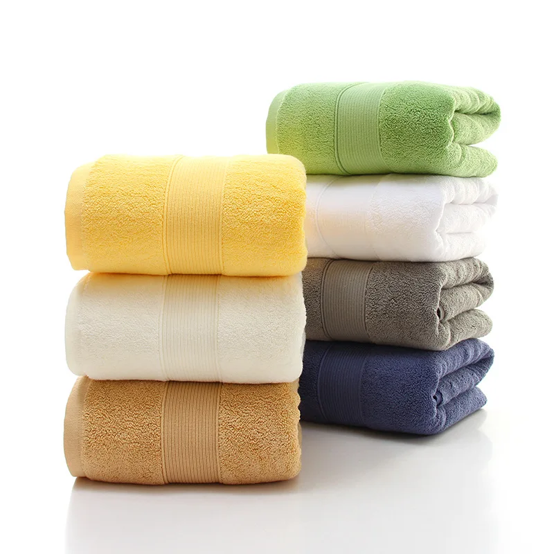 

70x140cm Cotton Bath Towels 650g Luxury Thickened Adults Beach Towel Bathroom Large for Home Hotel Sheets Towels Gift