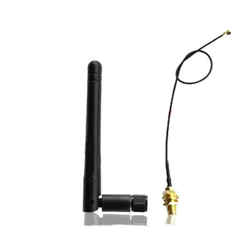 WiFi Antenna Aerial Tool Bluetooth Module 2.4G 2dbi Coaxial Accessories Replacement Pigtail Adapter IPX To SMA Durable Small