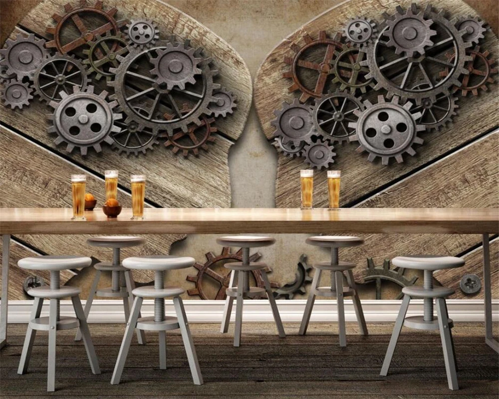beibehang Customized new machi - Wallpaper Coffee And Tea review and price