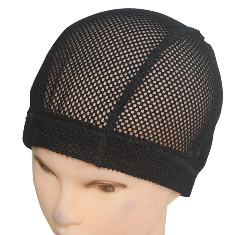 Bonnet de perruque optique au crochet doux, casquette bretonne en maille, casquettes pour perruques exécutives, grand trou, filet à cheveux, peut être commandé, taille libre, 1PC, nouveau