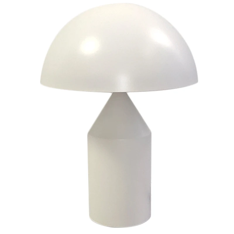 

Dia25cm Black White Gold table Lamp Creative mushroom Table Lamp for Bedroom Study Living Room Decoration Desk lamp