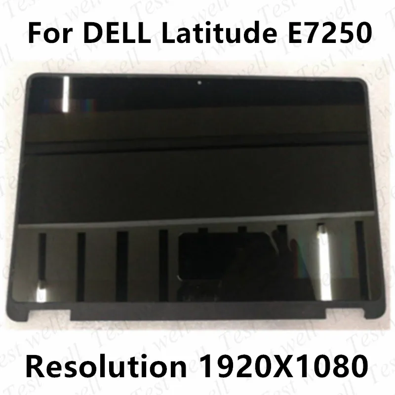 

12.5" inch LCD assembly LP125WF1-SPG1 For Dell Latitude E7250 LCD Touch Display screen Digitizer FHD 1920*1080