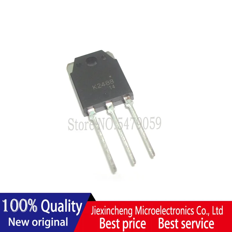 5 sztuk K2488 2SK2488 TO-3P 10A 900V MOSFET nowy oryginał