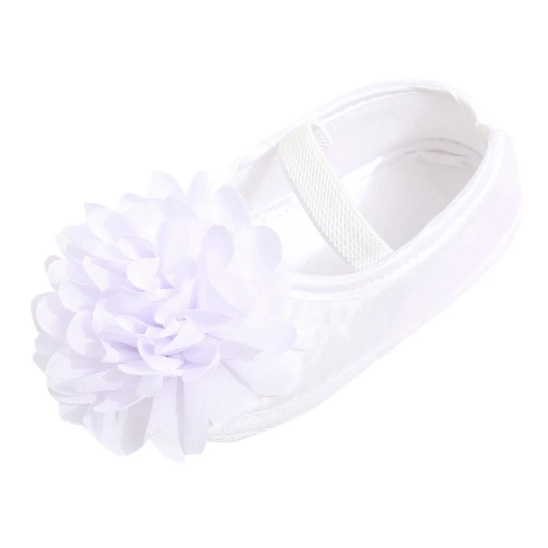 

Ins Autumn Baby Girl Shallow Princess Shoes Newborn Flower Satin Shoes Soft Sole Toddler Infant Shoes First Walker