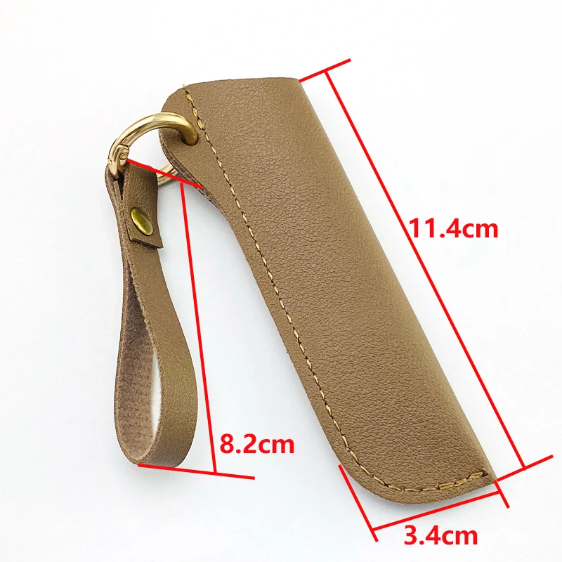 PU Leather Case for Home Portable Fruit Knife Scabbard Home Meat Cleaver Knife-1piece