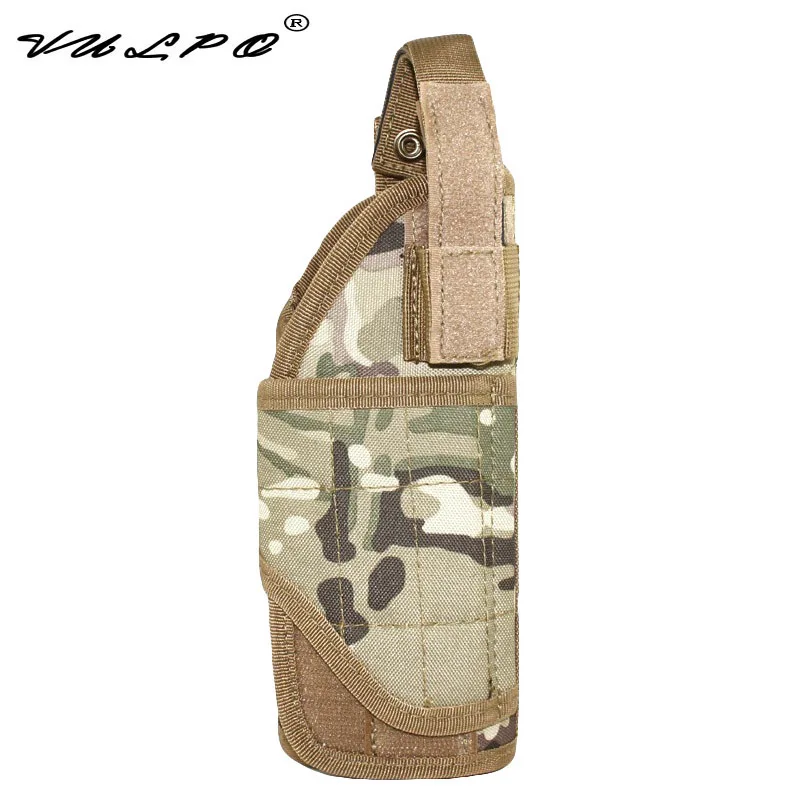 VULPO Mount Tactical Vest & Backpack Pistol Holster Hunting Role-Playing Game Adjustable Tornado Multiple MOLLE