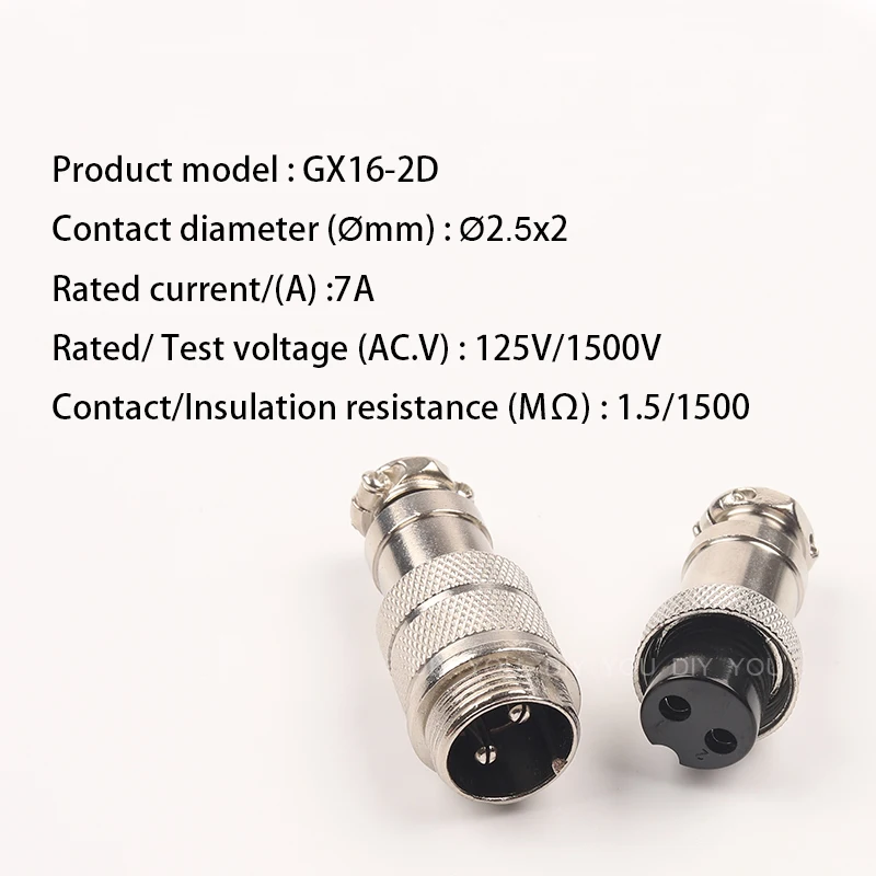 1 set GX16 butt Wire connector 2/3/4/5/6/7/8/9/10 Pin Male & Female 16mm Aviation Socket Plug Wire Panel Docking Connectors