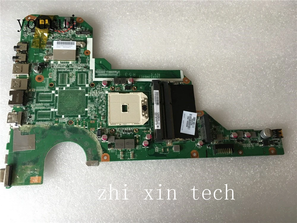 

Yourui для струйного принтера HP Pavilion G4 G6 G7-2000 683029-001 683029-501 Материнская плата ноутбука DA0R53MB6E1 качество Протестировано 100% оригинал