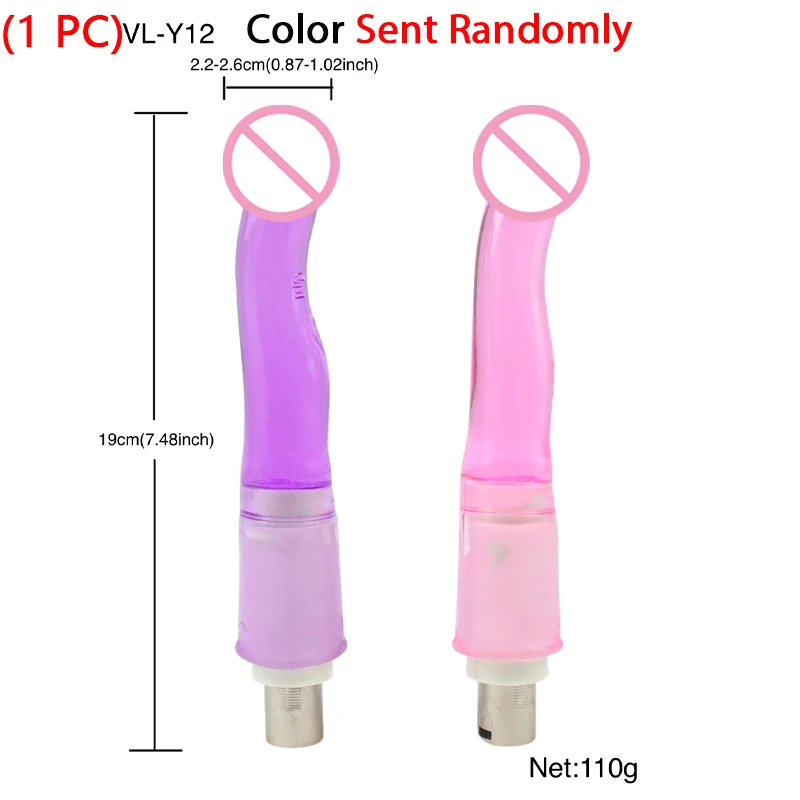 ROUGH BEAST 3XLR Sex Machine Dildo Attachment for Women Men Anal Butt Jelly Color Automatic Vibrator Thrusting Machine Accessory