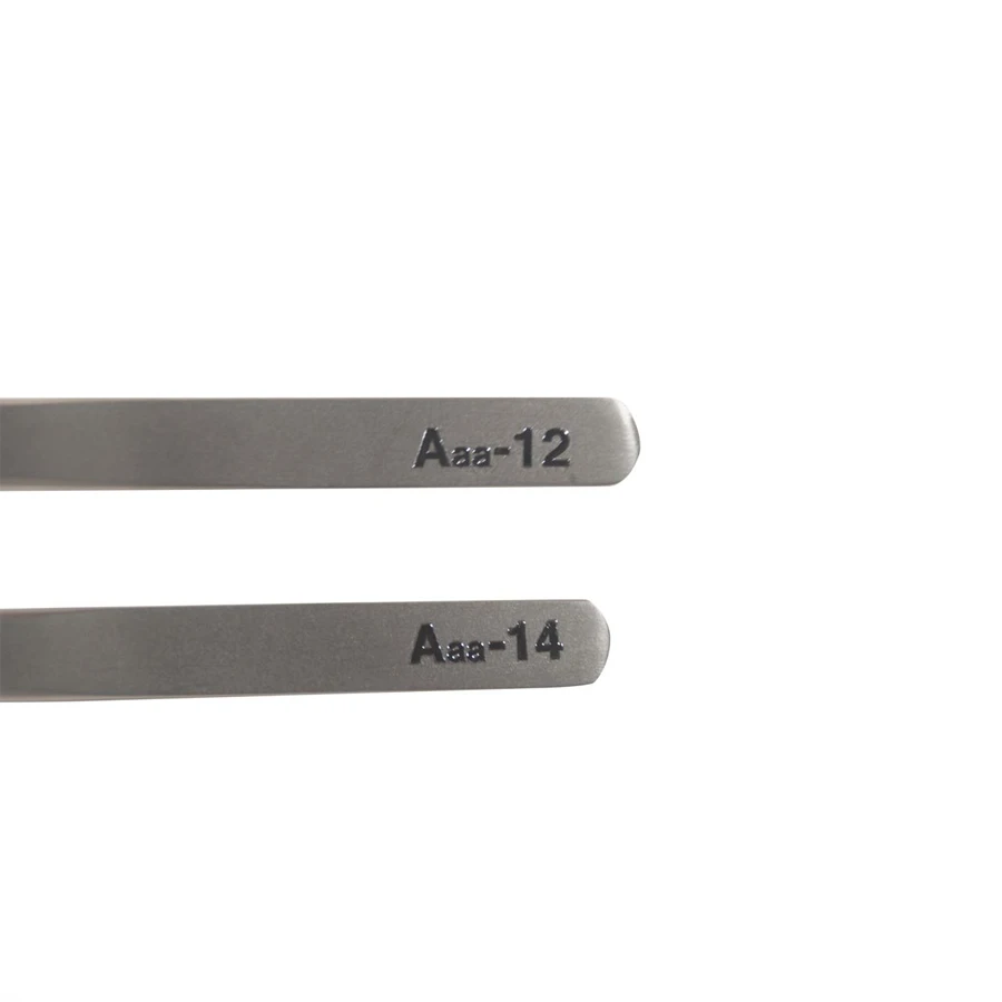 WYLIE แหนบ Aaa-14 Aaa-12 16ซม.ยาวตรงปลายสแตนเลสสตีลแหนบสำหรับซ่อมโทรศัพท์มือถือ