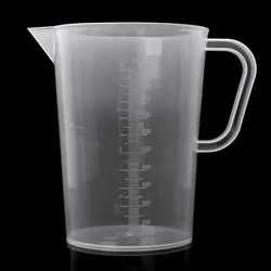 1/2/3/5L Clear Large Capacity Pour Water Jug Bottle Cold Juice Beer Milk Pot Measuring Cup Water Pitcher Storage Container