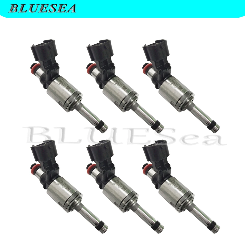 BL3E-HB BL3E-9F593-HB Fuel Injector 6 Piece Set for Ford Focus 2012-2018 2.0L L4