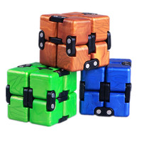 Stress Relief Toy QiYi Colorful Infinity Magic Neo Cube Blocks Portable Decompresses Relax Toys For Children Adults Kids Toys
