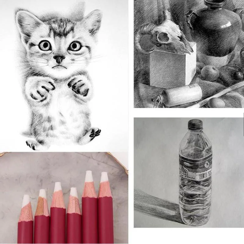 1pc / Modify Pen Style Change Details Eraser Highlight Modeling Pencil Eraser Used To Design Drawing Comic Art Supplies