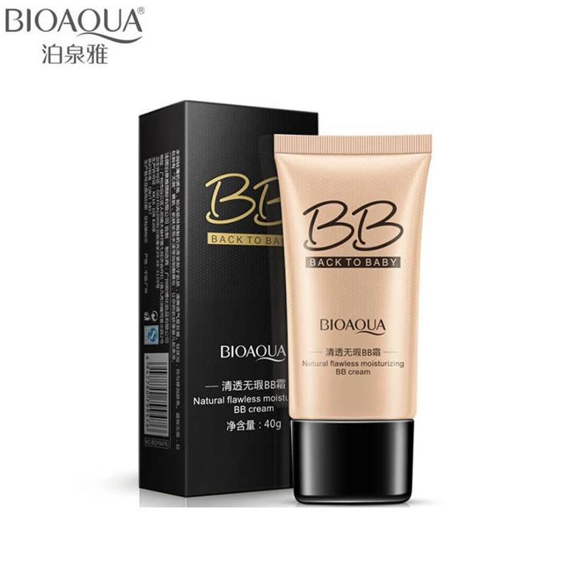 BIOAQUA natural pore cover moisturizing BB & CC Creams whitening beauty face cosmetics foundation makeup base concealer