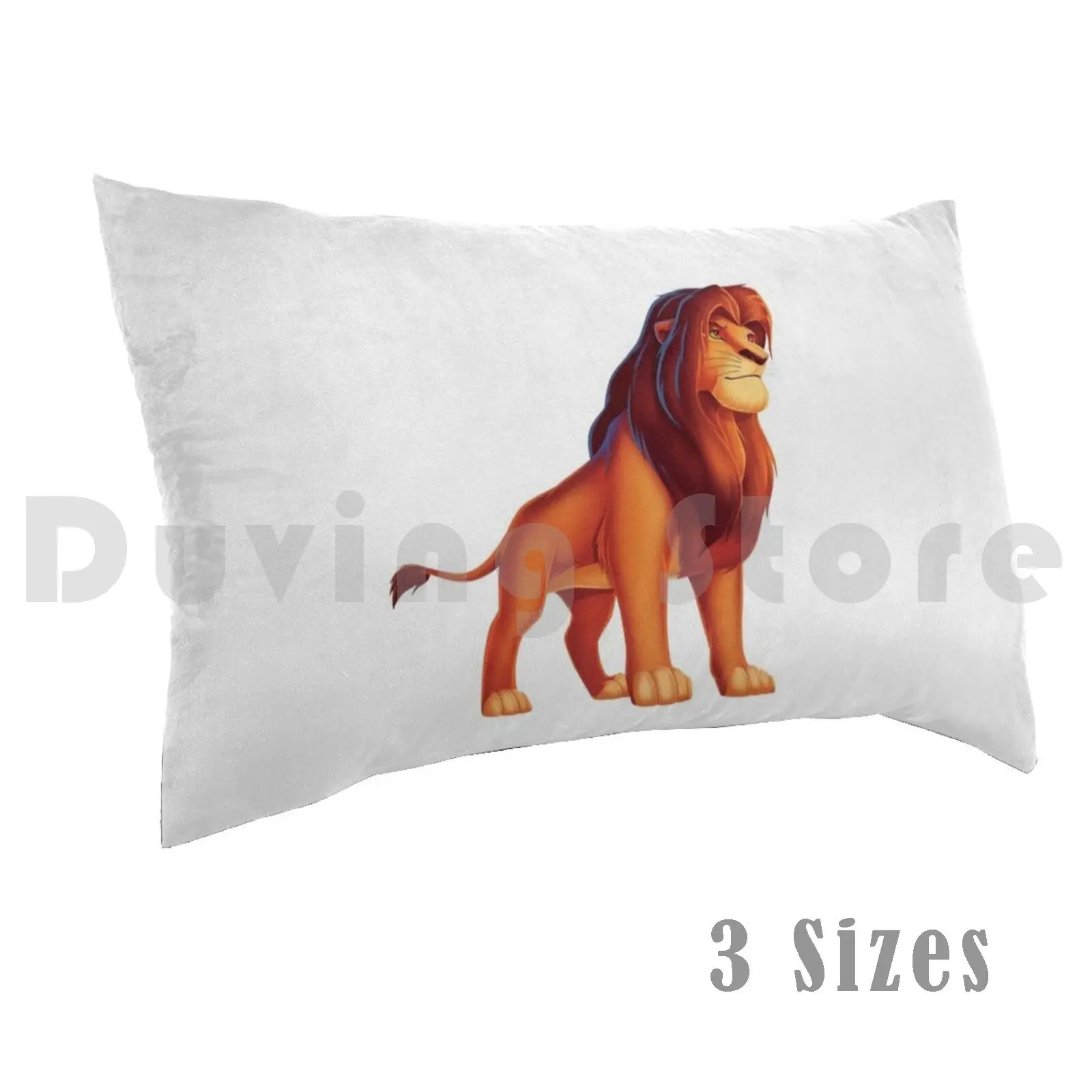

Lion King Mufasa pillow Case DIY 50 * 70 Lionking Mufasa Simba Animatedmovie