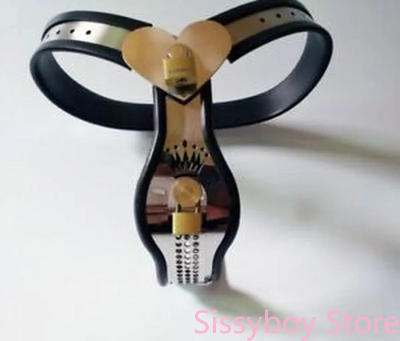 HOT Female Chastity Devices Heart-shaped Chastity Belt Adjustable Chastity Pants dildo virgin