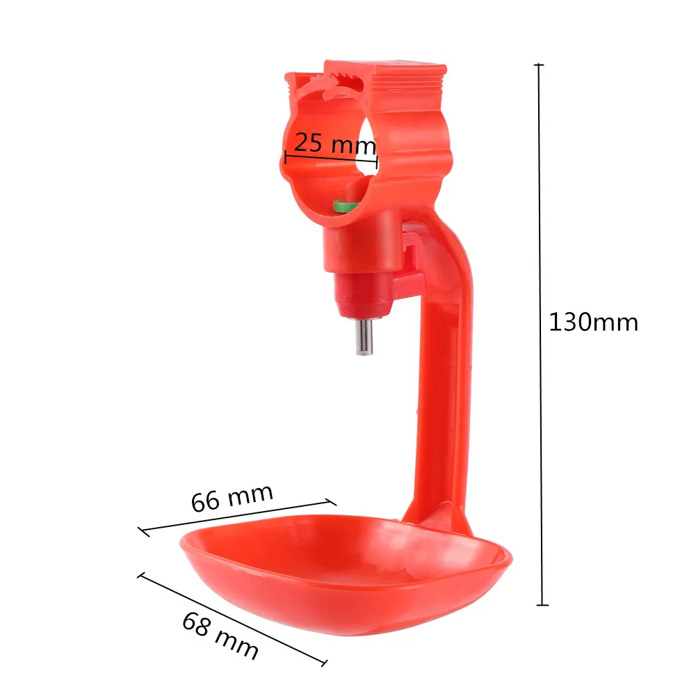 Chicken Drinker Cups Automatic Nipple Water Drinking Cups Poultry Water Hanging Pheasant Water Bowl Farming Equipment Drinker