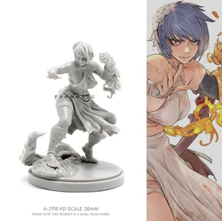 38mm Resin model kits figure beauty colorless and self-assembled  A-398