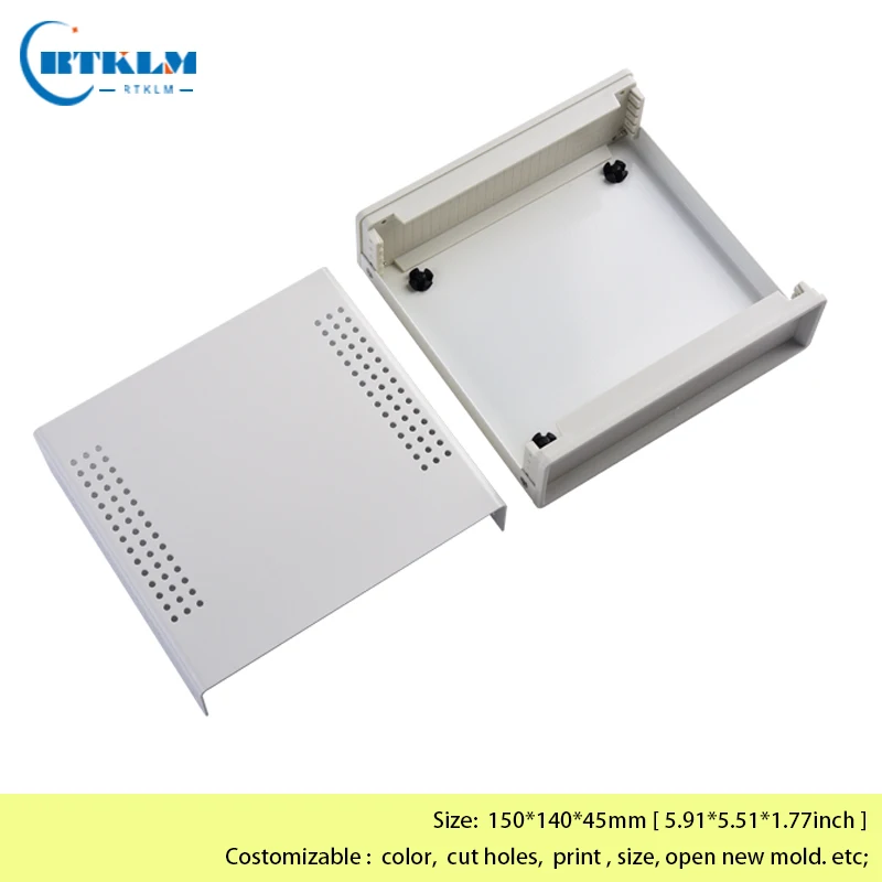 Iron junction box DIY  electronic project box iron metal box Iron housing for distribution box abs plastic panel 150*140*45mm