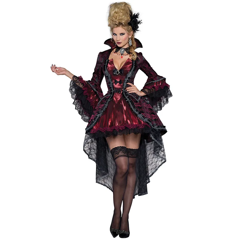 

New Halloween Carnival Vampire Earl European Noble Court Costume Costumes halloween costumes for women cosplay