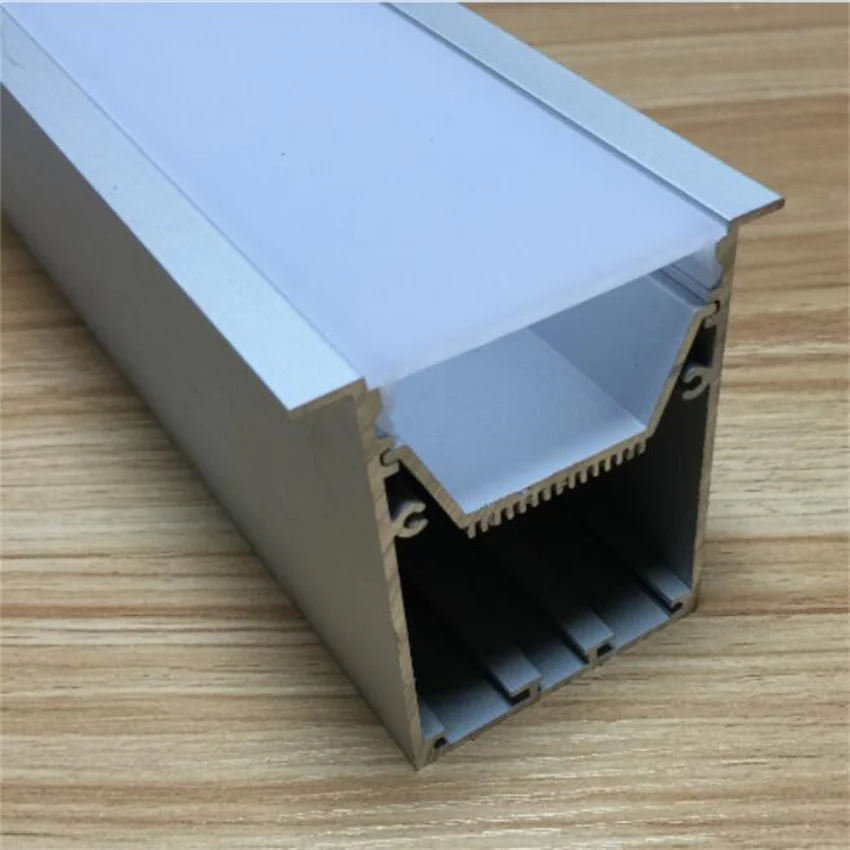 

free shipping hot selling aluminum profile for led strips bar lights recessed 2m/pcs