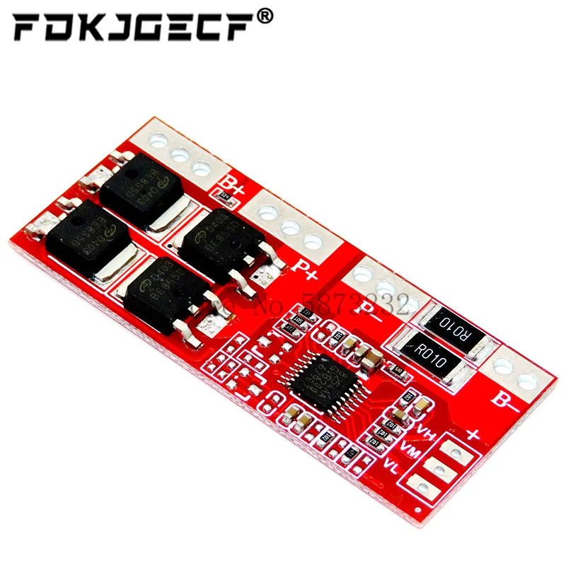 4S 30A High Current Li-ion Lithium Battery 18650 Charger Protection Board 14.4V 14.8V 16.8V Overcharge