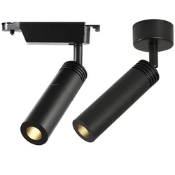 Mini Focus Spots Led Spotlights Ceiling Light Wall Lamp 220V Spot Light Fixture Track Lighting Surface Mounted Museum Showcase