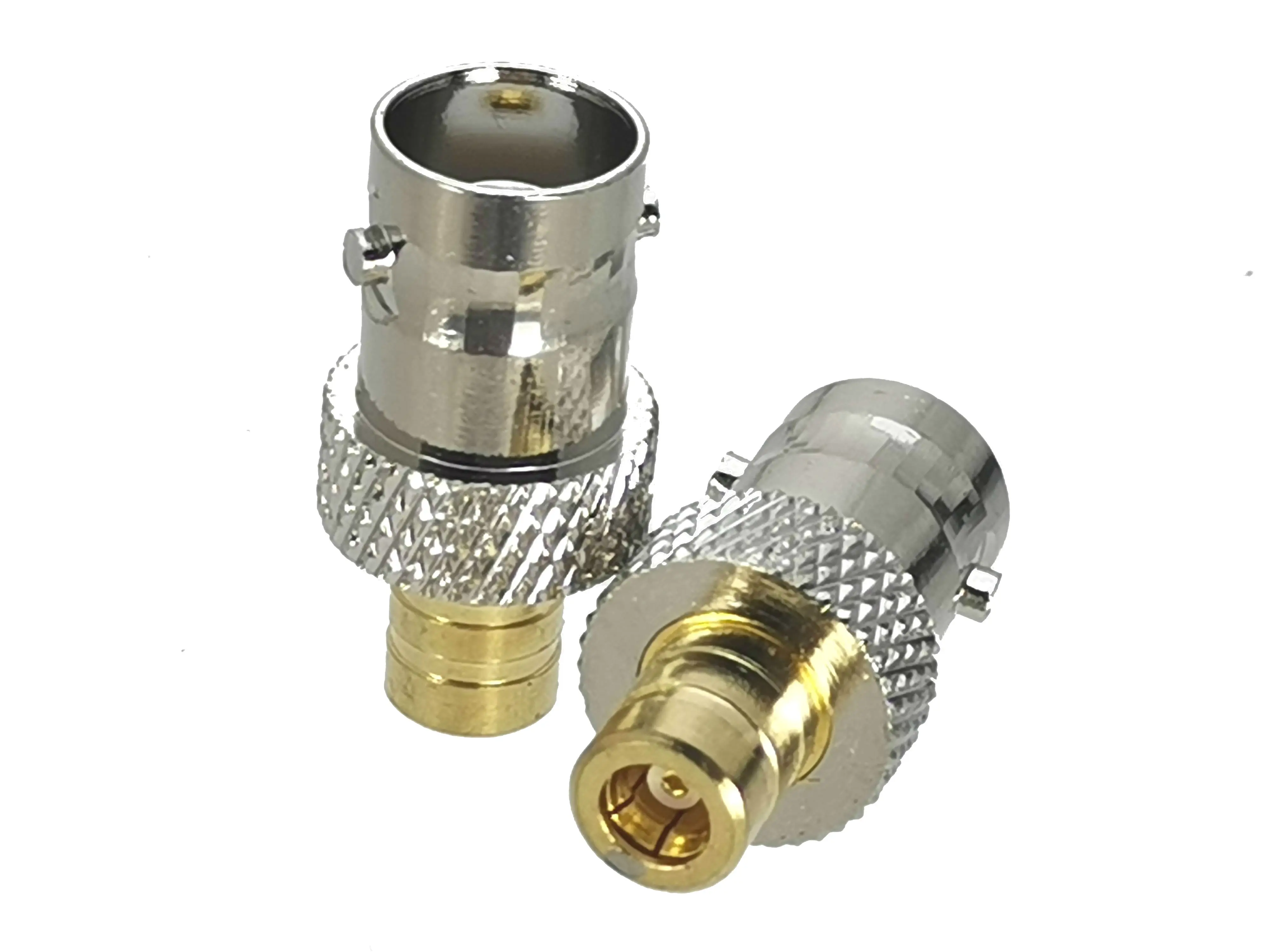 

10pcs Adapter BNC female to SMB female jack RF connector straight F/F