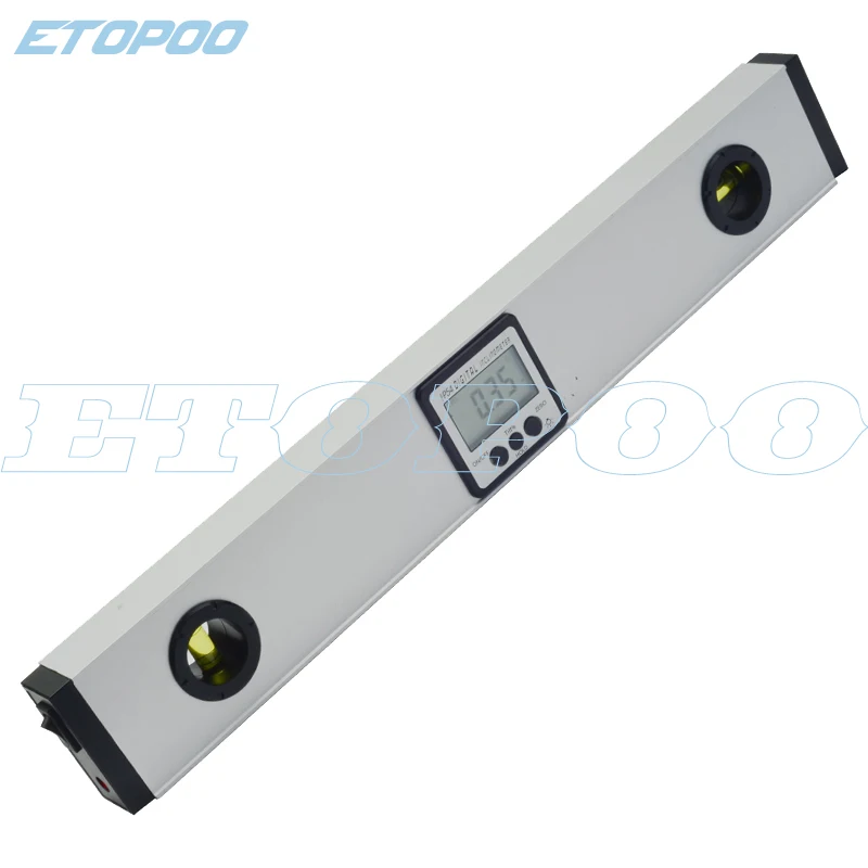 40cm/60cm Electronic Spirit 360 Degree Inclinometer Magnets Digital Laser Level Angle Finder Protractor