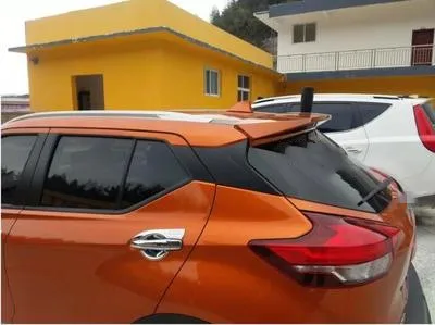 Car accessories tail wing rear spoiler for Nissan KIcks  Детали экстерьера