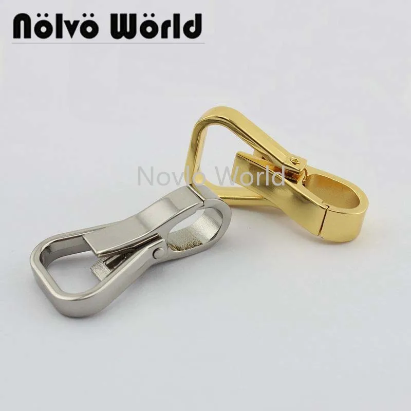 

Nolvo World 5-20-100pcs 4 colors 43*18mm metal buckles for bag cat dog collar strapping lobster clasps snap clasps clips