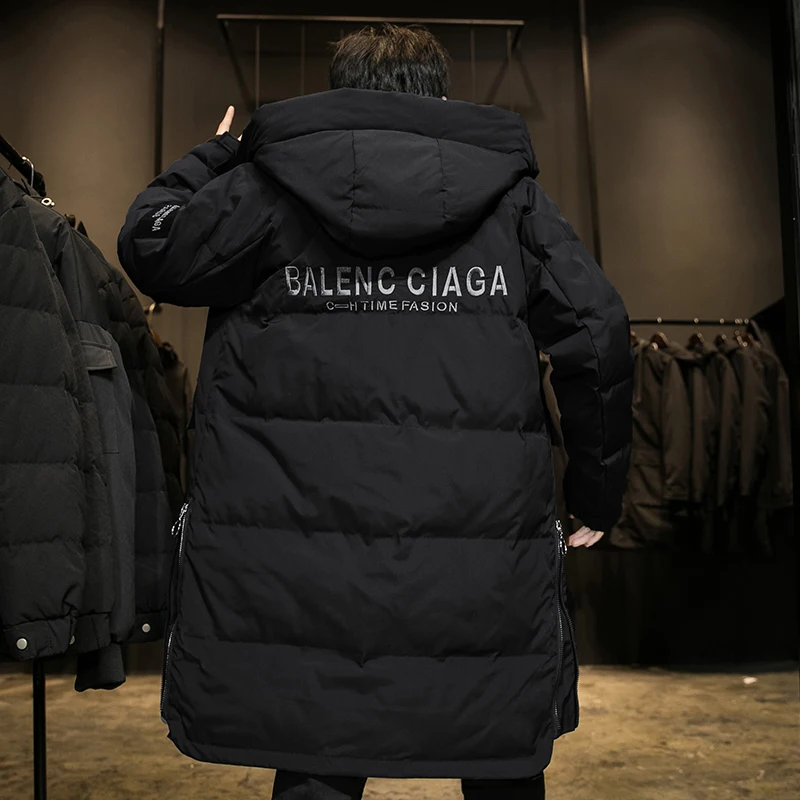 2021 Down jacket Men's winter Trend Hooded coat couple's winter new thickened warm snow ski suit brand casual coat traveling