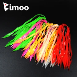 50pcs Silicone Pike Streamer Silicone Skirts for Spinnerbait Buzzbait Rubber Jig Lures Squid Skirts Saltwater Fishing Accesories