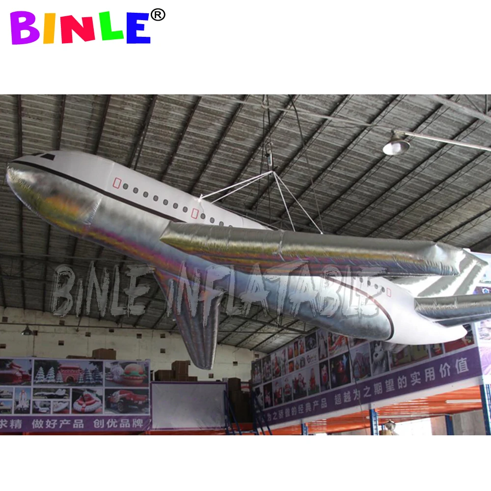 

Outdoor show 3m/6m/10m giant inflatable plane model,advertising aircraft/airplane for event