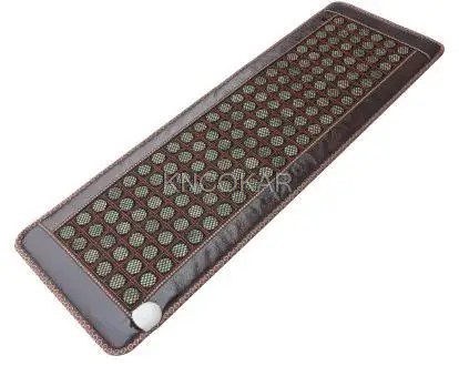 Натуральный Нефритовый камень, 6 рядов, терапия, три диванные подушки, электрическая грелка, оздоровительный лечебный коврик