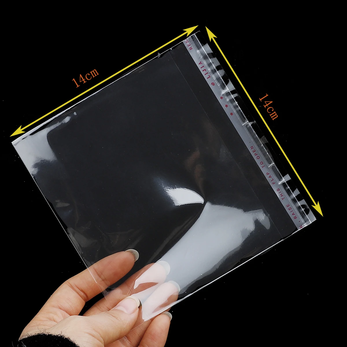 Multi Sizes Option Packaging Bags Transparent Opp Bag Packing Plastic Bags Self Adhesive Seal Storage Bag